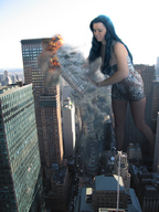 giantess collage city destruction kristina