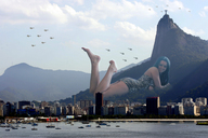 giantess collage city mega barefoot lying_down kristina