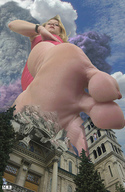 giantess crush feet city mega mikeyboy point_of_view