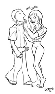 breasts drawing giantess anime shrunken_men debolte