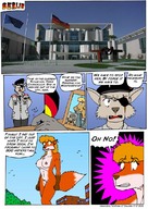 drawing growth giantess furry comic color wolfman_al bigger_n_bigger fox_girl