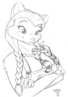 drawing furry