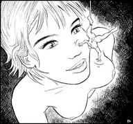 drawing karbo vore monochrome shrunken_men