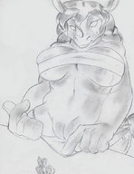 breasts drawing gentle giantess pussy furry rabid anime fox horse misty_crom