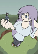 drawing gentle giantess color handheld chibibiscuit