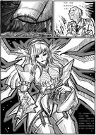 drawing giantess giga manga monochrome destruction anime goddess finger_crush unknown_manga chinese_text