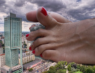 giantess collage feet city destruction