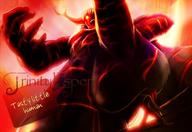 drawing color giant male demon xak xakmedia point_of_view