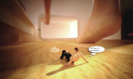 barefoot asian shrunken_man digital_render emma_and_mike