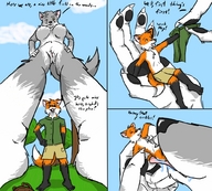 giantess insertion furry macro manga fox mouthplay iverick