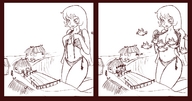 drawing giantess manga anime humor lineart