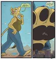 giantess feet paws lioness unaware