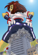 giantess city destruction butt_crush
