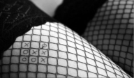 monochrome shrunken_men legs fishnets