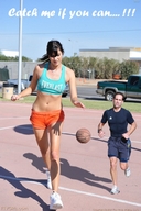 collage size_difference shorts sports sports_bra