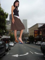 giantess crush collage city mega destruction barefoot smiling unknown_artist foot_crush vehicles