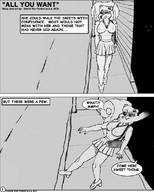 drawing furry comic monochrome