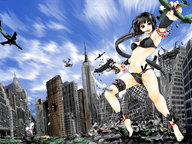 drawing mega swimsuit destruction anime omc