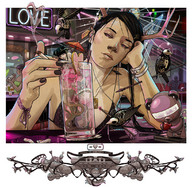 drawing vore color anime drink shrunken_woman artistic