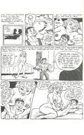 breasts drawing manga monochrome anime western_artwork shrunken_men western_comic smallest_man karno big_funnies