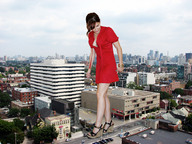 giantess collage feet city high_heels wonderslug sandals foot_crush looking_down vehicles vehicle_crush sophia_bush