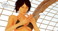 giantess manga handheld shrunken_men jessi_and_vicky tiny_mk digital_render