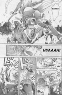 drawing giantess panties manga city upskirt monochrome long_hair destruction monster fighting marie_the_cyclone