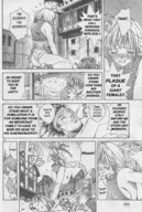 drawing giantess manga city monochrome long_hair crying running marie_the_cyclone