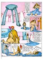 nude blonde shrunken_men shrunken_woman french alice_in_wonderland