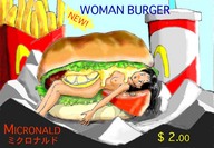 drawing nude manga anime toyogub shrunken_woman food_play