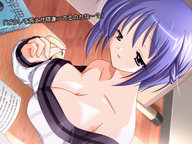 micro large_breasts cleavage drawing_collage hiroppe shrunken_men student no_bra
