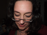 gentle black_hair glasses lips shrunken_men nose