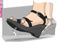 drawing giantess crush feet anime