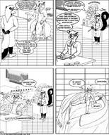 drawing female furry manga anime western_artwork skunk shrunken shrunken_men