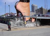 giantess collage feet city mega destruction high_heels unknown_artist shrunken_men foot_crush vehicles