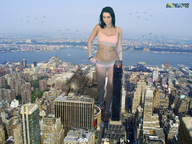 giantess crush city destruction high_heels airplane kristina
