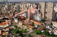 giantess crush city destruction high_heels kristina houses