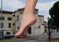 giantess crush collage barefoot soles vehicles tolik car_crush