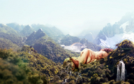 giantess collage nude mega sleeping goddess nature nik_ainley jerico_santander desktopography