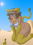drawing giantess hips sphynx color anime egyptian