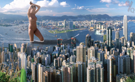 breasts giantess nude cities