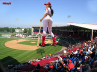 giantess collage mega long_hair butt stadium boots shrunken_people dark_skin sports_uniform mikeyg