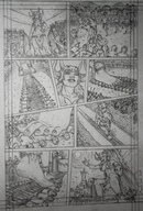 drawing giantess crush monochrome anime goddess slave dragonesslife worship
