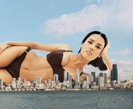 giantess city mega swimsuit