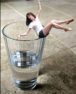 clothed glass drink shrunken_woman