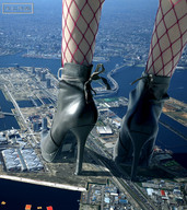crush collage city mega ocean high_heels stockings fishnets jets sunny cxl0801
