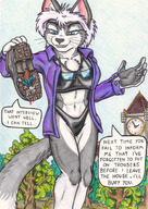 drawing giantess furry color anime shoes blood shrunken_men cerberus