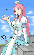 drawing giantess ochiko_terada princess anime castle shrunken_people