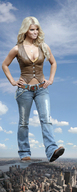 collage mega blonde destruction jeans
