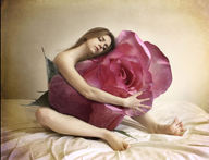 drawing gentle barefoot anime shrunken_woman artistic romantic